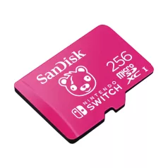   SanDisk SDSQXAO-256G-GN6ZG, 256 GB, MicroSDXC, UHS-I, 100 MB/s, 90 MB/s, Rózsaszín