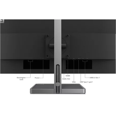 Lenovo L27m-30, 68,6 cm (27"), 1920 x 1080 pixelek, Full HD, LED, 6 ms, Fekete