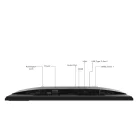 Lenovo L27m-30, 68,6 cm (27"), 1920 x 1080 pixelek, Full HD, LED, 6 ms, Fekete