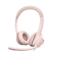   Logitech H390, Vezetékes, 20 - 20000 Hz, Iroda/telefonos ügyfélközpont, 197 g, Headset, Rózsa