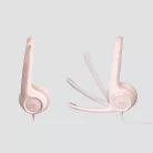Logitech H390, Vezetékes, 20 - 20000 Hz, Iroda/telefonos ügyfélközpont, 197 g, Headset, Rózsa