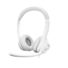 Logitech H390, Vezetékes, Iroda/telefonos ügyfélközpont, 20 - 20000 Hz, 197 g, Headset, Fehér