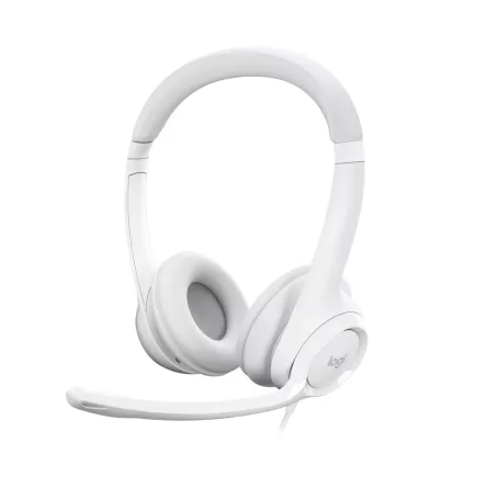 Logitech H390, Vezetékes, Iroda/telefonos ügyfélközpont, 20 - 20000 Hz, 197 g, Headset, Fehér