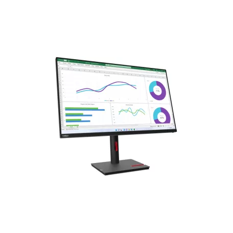 Lenovo ThinkVision T32h-30, 80 cm (31.5"), 2560 x 1440 pixelek, Quad HD, LED, 6 ms, Fekete