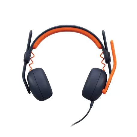 Logitech Zone Learn, Vezetékes, Oktatás, 154,5 g, Headset, Kék, Narancssárga