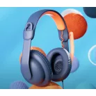 Logitech Zone Learn, Vezetékes, Oktatás, 154,5 g, Headset, Kék, Narancssárga