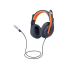 Logitech Zone Learn, Vezetékes, Oktatás, 192 g, Headset, Kék, Narancssárga