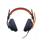 Logitech Zone Learn, Vezetékes, Oktatás, 192 g, Headset, Kék, Narancssárga