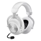 Logitech G PRO X 2 LIGHTSPEED Headset, Vezeték nélküli, Játék, 20 - 20000 Hz, 345 g, Headset, Fehér