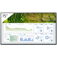   Sony FW-75BZ30L, Laposképernyős digitális reklámtábla, 190,5 cm (75"), LCD, 3840 x 2160 pixelek, Wi-Fi, 24/7