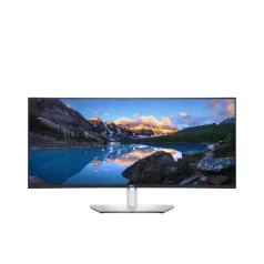   DELL UltraSharp U3824DW, 95,2 cm (37.5"), 3840 x 1600 pixelek, Wide Quad HD+, LCD, 8 ms, Fekete, Ezüst