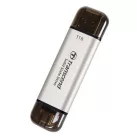 Transcend ESD310, 1 TB, USB Type-A / USB Type-C, 1050 MB/s, 10 Gbit/s, Ezüst