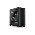 be quiet! Shadow Base 800 DX Black, Midi Tower, PC, Fekete, ATX, EATX, Micro ATX, Mini-ITX, Akrilnitril-butadiénsztirol (ABS), Acél, Edzett üveg, Játék