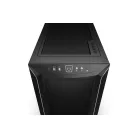be quiet! Shadow Base 800 DX Black, Midi Tower, PC, Fekete, ATX, EATX, Micro ATX, Mini-ITX, Akrilnitril-butadiénsztirol (ABS), Acél, Edzett üveg, Játék
