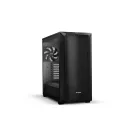 be quiet! Shadow Base 800 Black, Midi Tower, PC, Fekete, ATX, EATX, Micro ATX, Mini-ITX, Akrilnitril-butadiénsztirol (ABS), Acél, Edzett üveg, Játék