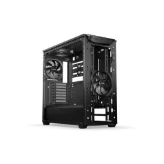  be quiet! Shadow Base 800 Black, Midi Tower, PC, Fekete, ATX, EATX, Micro ATX, Mini-ITX, Akrilnitril-butadiénsztirol (ABS), Acél, Edzett üveg, Játék