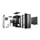 be quiet! Shadow Base 800 Black, Midi Tower, PC, Fekete, ATX, EATX, Micro ATX, Mini-ITX, Akrilnitril-butadiénsztirol (ABS), Acél, Edzett üveg, Játék