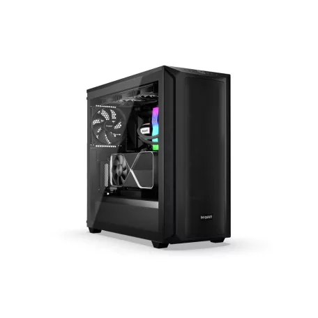 be quiet! Shadow Base 800 Black, Midi Tower, PC, Fekete, ATX, EATX, Micro ATX, Mini-ITX, Akrilnitril-butadiénsztirol (ABS), Acél, Edzett üveg, Játék