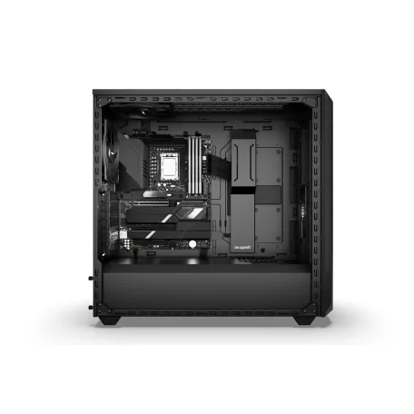be quiet! Shadow Base 800 Black, Midi Tower, PC, Fekete, ATX, EATX, Micro ATX, Mini-ITX, Akrilnitril-butadiénsztirol (ABS), Acél, Edzett üveg, Játék