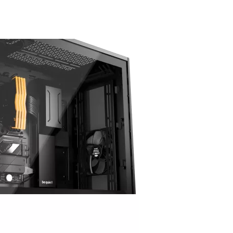 be quiet! Shadow Base 800 Black, Midi Tower, PC, Fekete, ATX, EATX, Micro ATX, Mini-ITX, Akrilnitril-butadiénsztirol (ABS), Acél, Edzett üveg, Játék