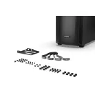 be quiet! Shadow Base 800 Black, Midi Tower, PC, Fekete, ATX, EATX, Micro ATX, Mini-ITX, Akrilnitril-butadiénsztirol (ABS), Acél, Edzett üveg, Játék