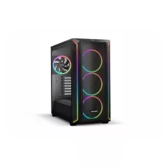   be quiet! Shadow Base 800 FX Black, Midi Tower, PC, Fekete, ATX, EATX, Micro ATX, Mini-ITX, Akrilnitril-butadiénsztirol (ABS), Acél, Edzett üveg, Játék