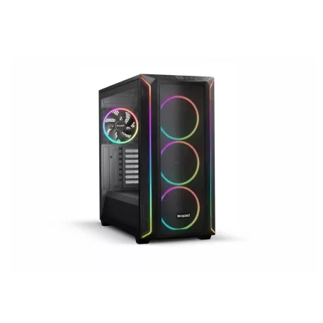 be quiet! Shadow Base 800 FX Black, Midi Tower, PC, Fekete, ATX, EATX, Micro ATX, Mini-ITX, Akrilnitril-butadiénsztirol (ABS), Acél, Edzett üveg, Játék