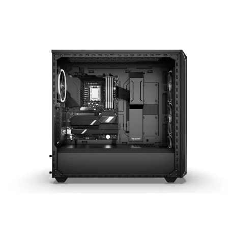 be quiet! Shadow Base 800 FX Black, Midi Tower, PC, Fekete, ATX, EATX, Micro ATX, Mini-ITX, Akrilnitril-butadiénsztirol (ABS), Acél, Edzett üveg, Játék