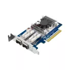 QNAP QXG-25G2SF-E810, Belső, Vezetékes, PCI Express, Rost, 25000 Mbit/s, Zöld