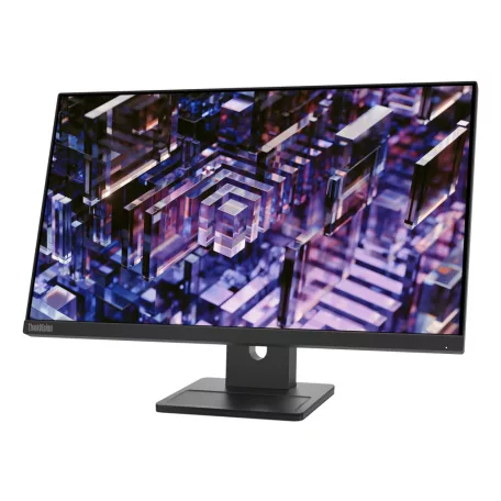 Lenovo ThinkVision E24q-30, 60,5 cm (23.8"), 2560 x 1440 pixelek, 2K Ultra HD, LED, 14 ms, Fekete