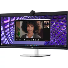   DELL P Series P3424WEB, 86,7 cm (34.1"), 3440 x 1440 pixelek, 4K Ultra HD, LCD, 8 ms, Fekete