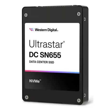 Western Digital Ultrastar DC SN655, 3,84 TB, U.3, 6800 MB/s