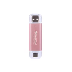   Transcend ESD310, 1 TB, A-típusú USB-től C-típusú USB-hez, 3.2 Gen 2 (3.1 Gen 2), 10 Gbit/s, Jelszavas védelem, Rózsaszín
