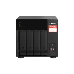   QNAP TS-473A + QSW-1105-5T Bundle Pack, NAS, Tower, Ryzen Embedded, V1500B, 8 GB, DDR4