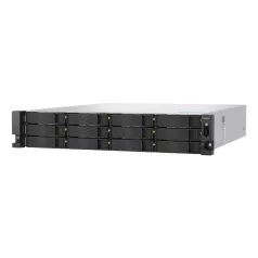   QNAP TS-H1277AXU-RP, NAS, Rack (2U), AMD Ryzen™ 5, 16 GB, DDR5, 0 TB