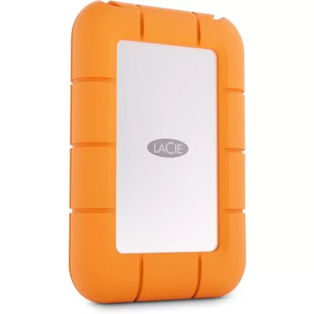 LaCie STMF500400, 500 GB, USB C-típus, USB 3.2 Gen 2x2, 2000 MB/s, 40 Gbit/s, Szürke, Narancssárga