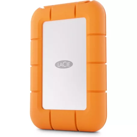 LaCie STMF4000400, 4 TB, USB C-típus, USB 3.2 Gen 2x2, 2000 MB/s, 20 Gbit/s, Szürke, Narancssárga