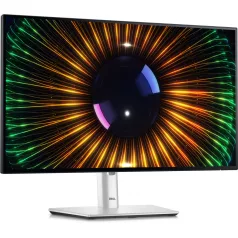   DELL UltraSharp U2424H, 60,5 cm (23.8"), 1920 x 1080 pixelek, Full HD, LCD, 8 ms, Fekete, Ezüst