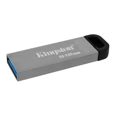   Kingston Technology DataTraveler Kyson, 512 GB, USB A típus, 3.2 Gen 1 (3.1 Gen 1), 200 MB/s, Kupak nélküli, Ezüst