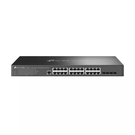 TP-Link Omada SG3428, Vezérelt, L2/L3, Gigabit Ethernet (10/100/1000), Keretállvány, 1U