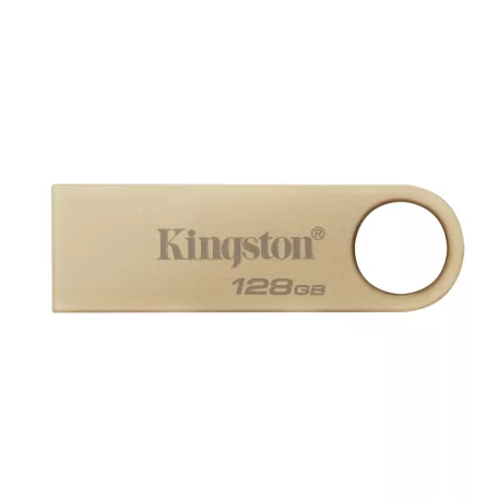 Kingston Technology DataTraveler SE9 G3, 128 GB, USB A típus, 3.2 Gen 1 (3.1 Gen 1), 220 MB/s, Kupak nélküli, Arany