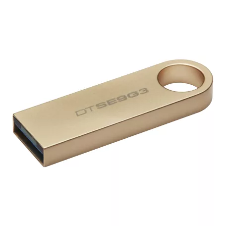 Kingston Technology DataTraveler SE9 G3, 512 GB, USB A típus, 3.2 Gen 1 (3.1 Gen 1), 220 MB/s, Kupak nélküli, Arany