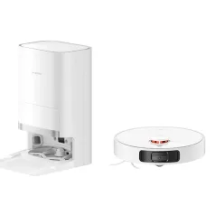   Xiaomi X20+, Porzsák nélküli, Fekete, Fehér, Kör, Porzsák, 0,35 L, 4 L
