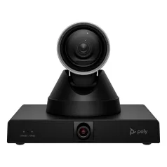   HP Poly Studio E60 Smart Camera 4K MPTZ with 12x Optical Zoom, 8 MP, 4K Ultra HD, 3840 x 2160 pixelek, 60 fps, 12x, Fekete