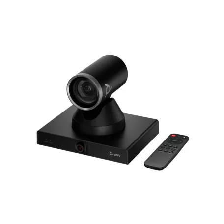 HP Poly Studio E60 Smart Camera 4K MPTZ with 12x Optical Zoom, 8 MP, 4K Ultra HD, 3840 x 2160 pixelek, 60 fps, 12x, Fekete