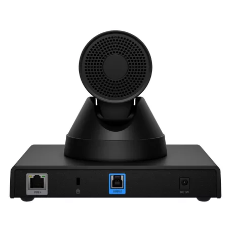 HP Poly Studio E60 Smart Camera 4K MPTZ with 12x Optical Zoom, 8 MP, 4K Ultra HD, 3840 x 2160 pixelek, 60 fps, 12x, Fekete