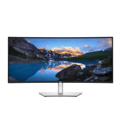   DELL UltraSharp U3425WE, 86,7 cm (34.1"), 3440 x 1440 pixelek, Wide Quad HD, LCD, 8 ms, Fekete, Ezüst
