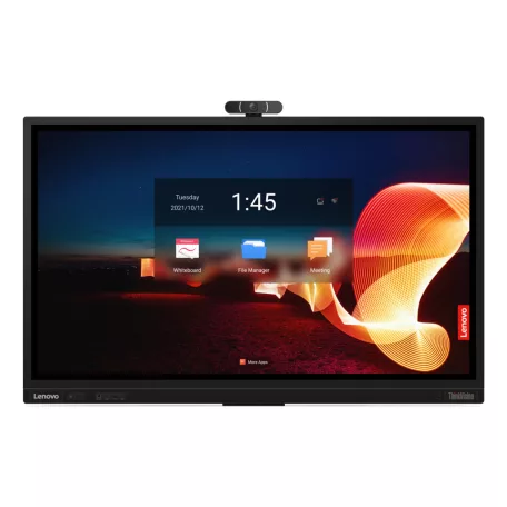 Lenovo ThinkVision T65, 165,1 cm (65"), 3840 x 2160 pixelek, 4K Ultra HD, LED, 8 ms, Fekete