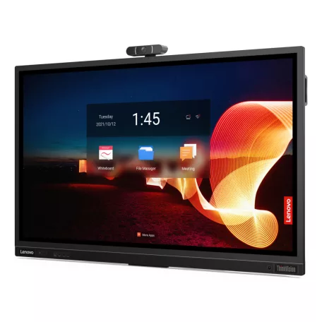 Lenovo ThinkVision T65, 165,1 cm (65"), 3840 x 2160 pixelek, 4K Ultra HD, LED, 8 ms, Fekete