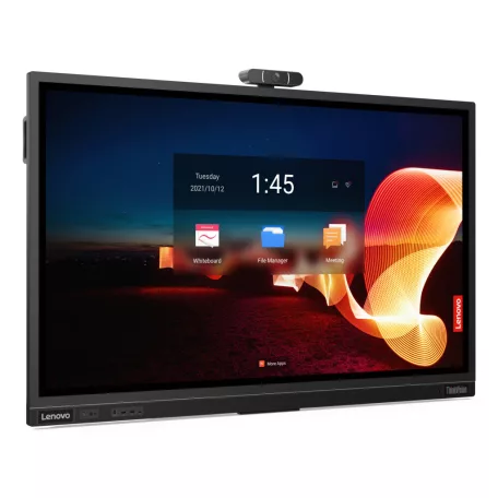 Lenovo ThinkVision T65, 165,1 cm (65"), 3840 x 2160 pixelek, 4K Ultra HD, LED, 8 ms, Fekete